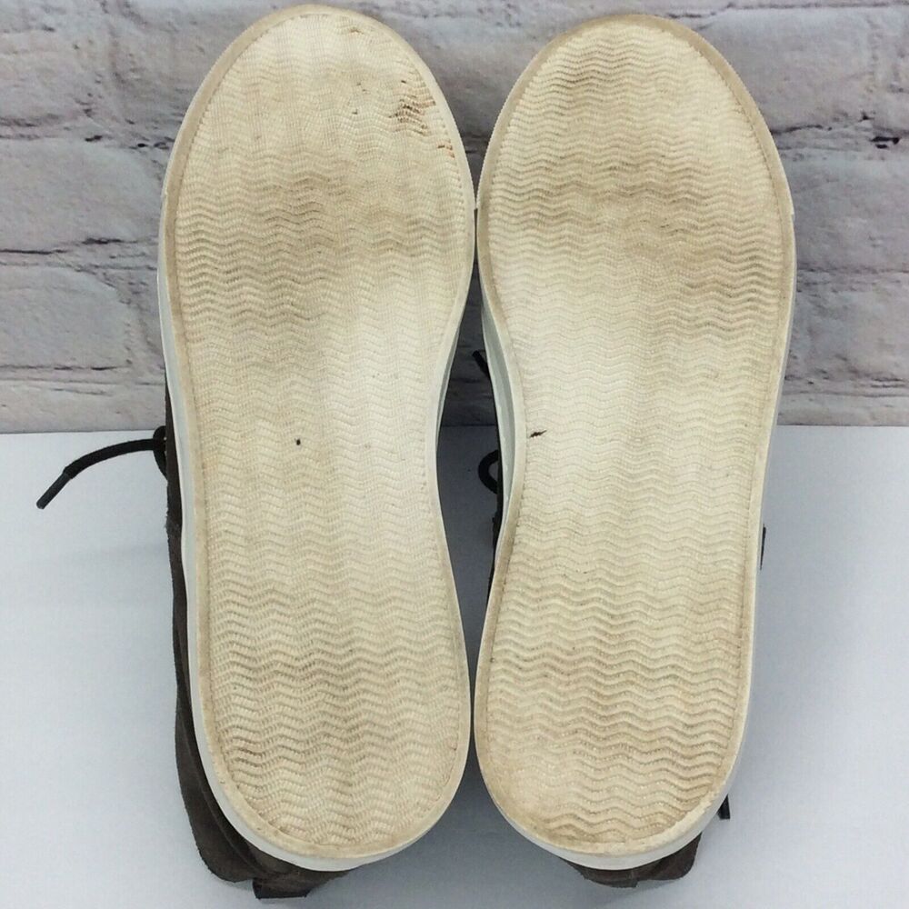 Lucky Brand Lorelle Chukka Ankle Sneakers Men's Sz 9M Gray Suede Leather Lace Up - Picture 9 of 9